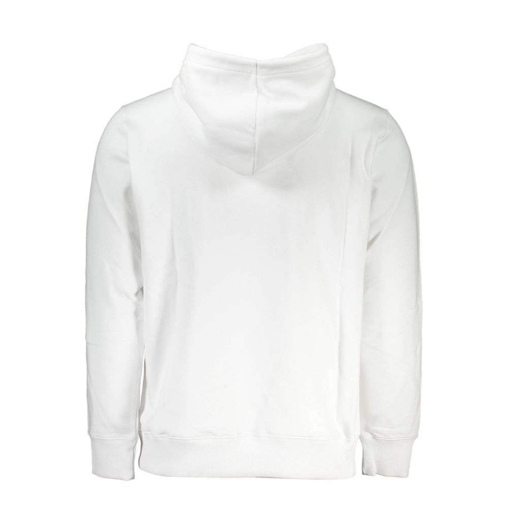 Felpa da uomo in cotone bianco Calvin Klein