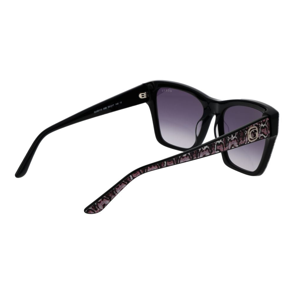 Occhiali da sole Guess in acetato nero