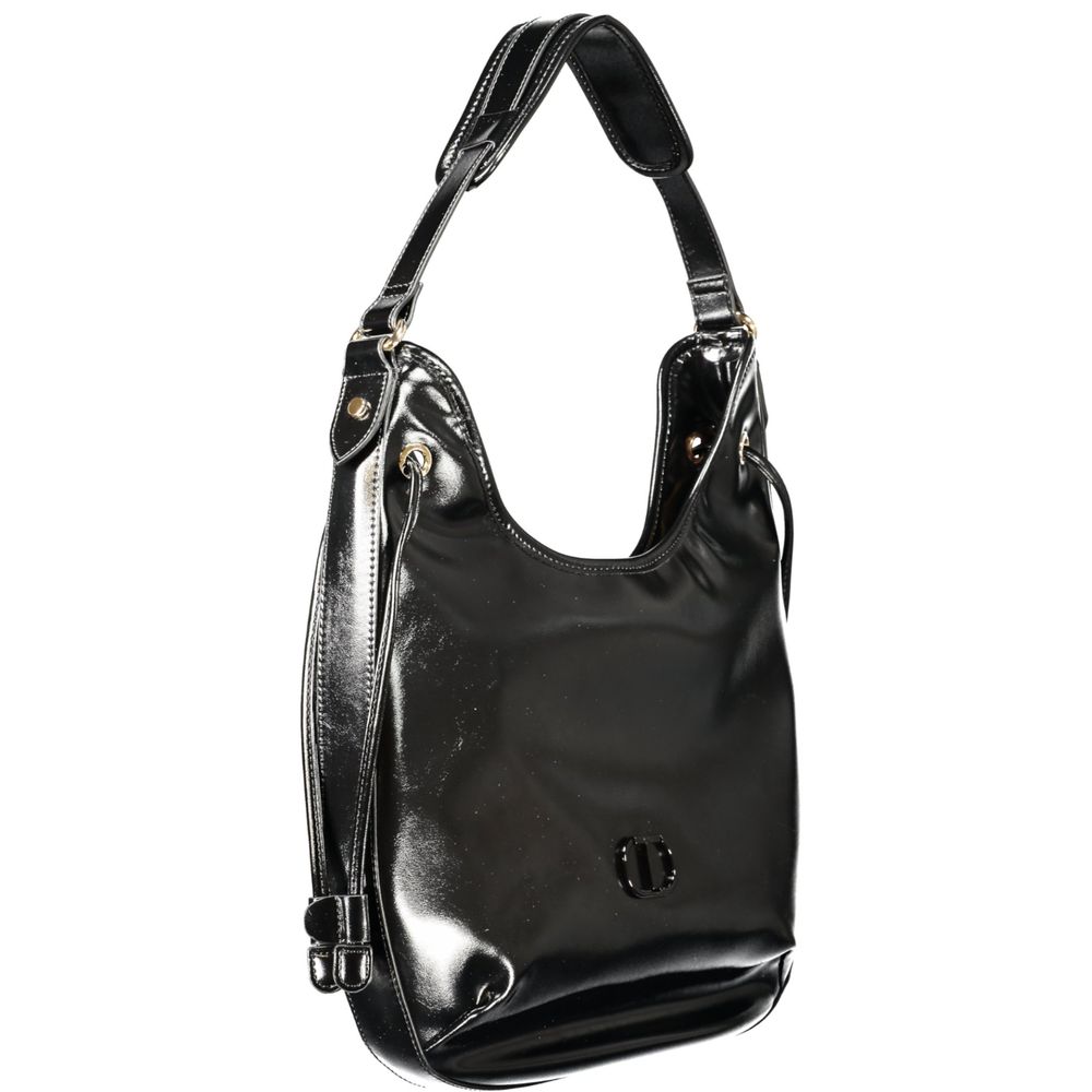 Sac hobo Twinset noir en polyuréthane pour femme