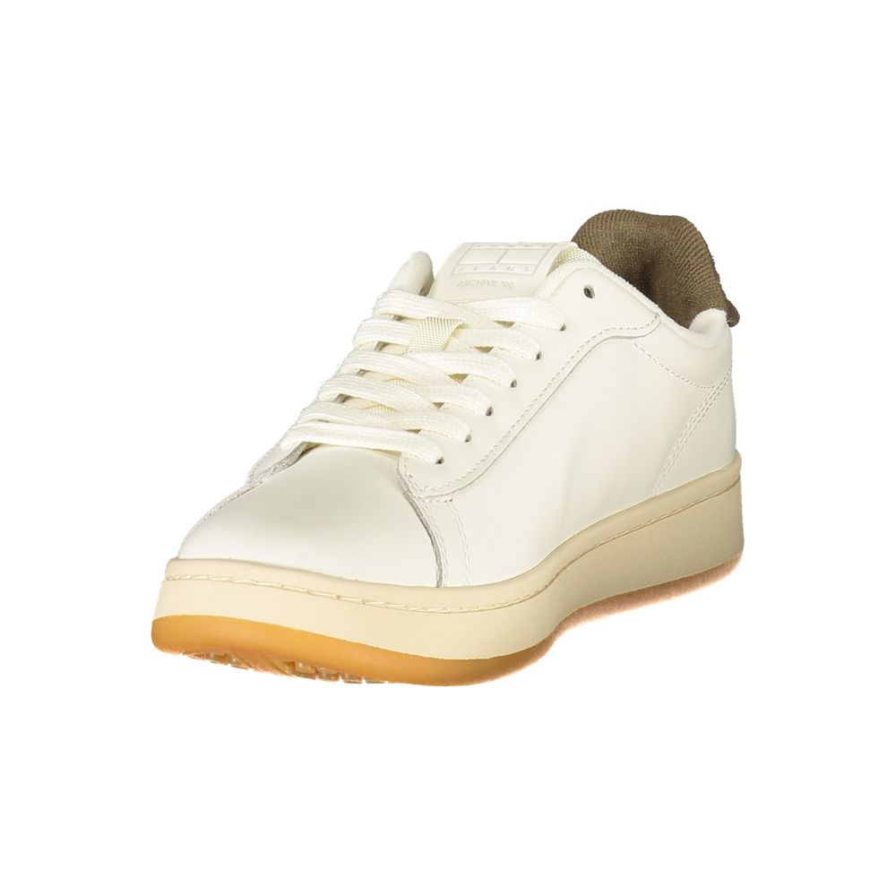 Baskets Tommy Hilfiger Bianco en polyuréthane pour femmes