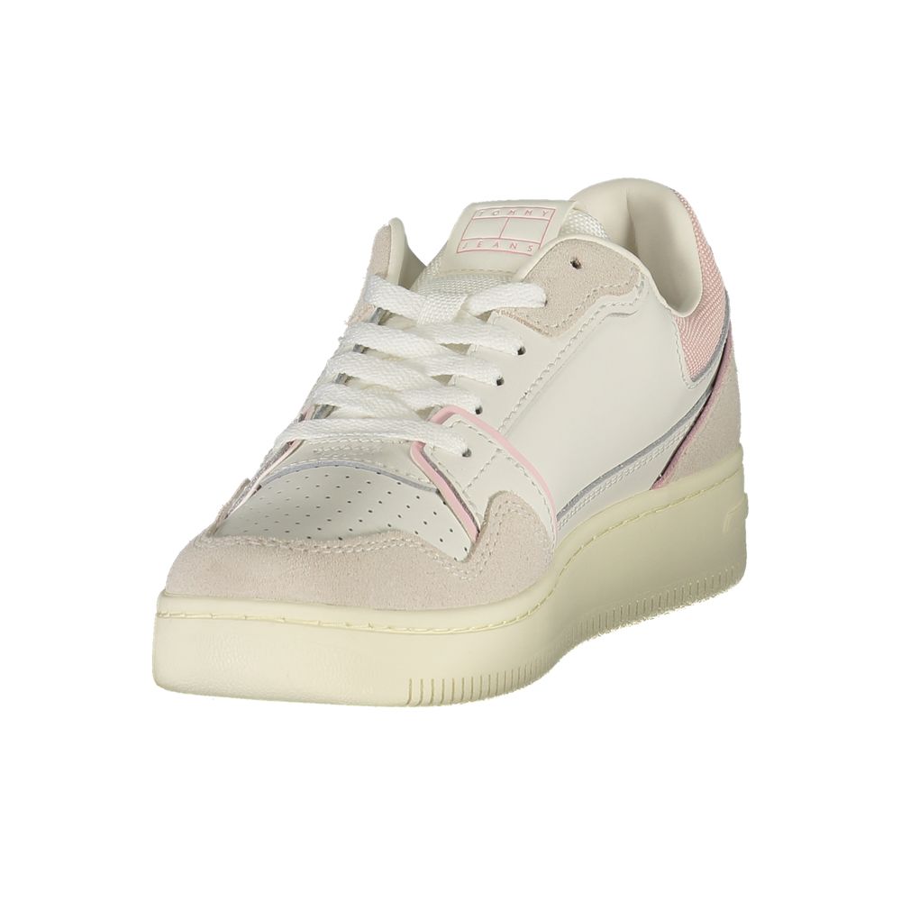 Sneaker da donna Tommy Hilfiger in poliuretano bianco