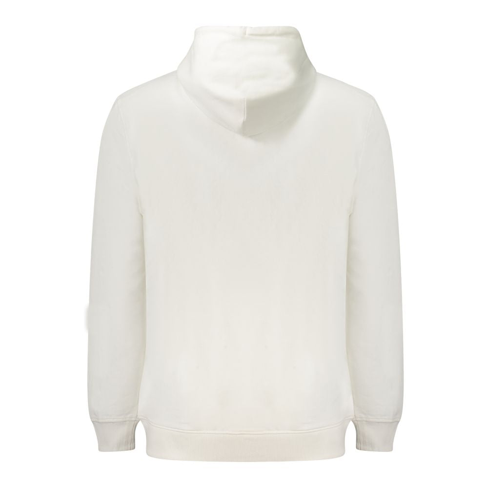 Felpa da uomo in cotone bianco Tommy Hilfiger