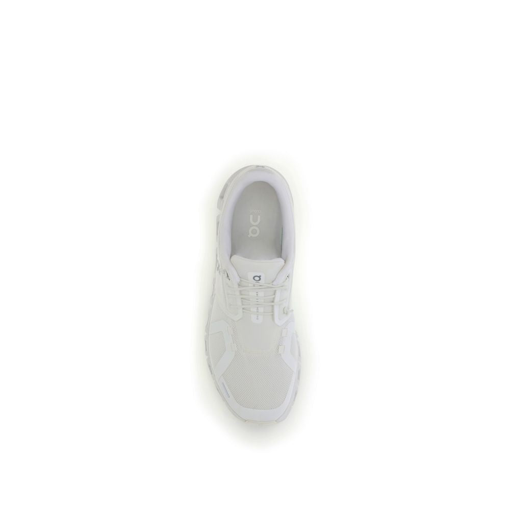 Sneakers sportive in poliestere riciclato bianco ON