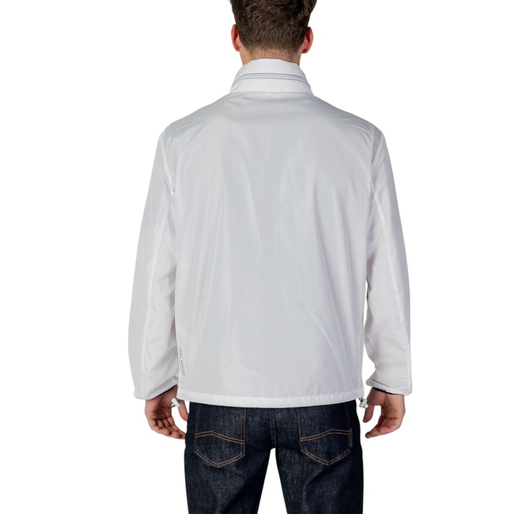 Giacca in poliestere bianco Armani Exchange