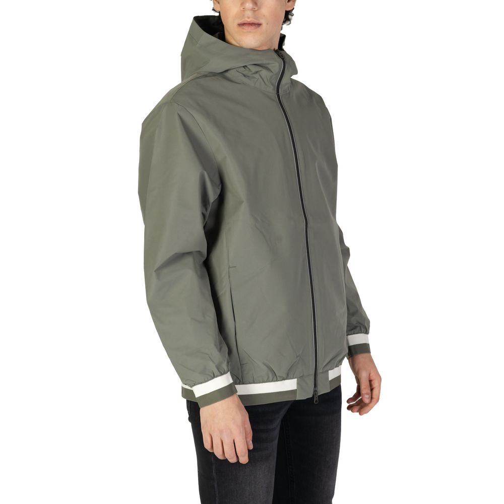 Giacca in poliestere verde Replay