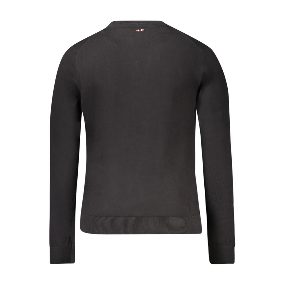 Maglione da uomo in cotone nero Napapijri