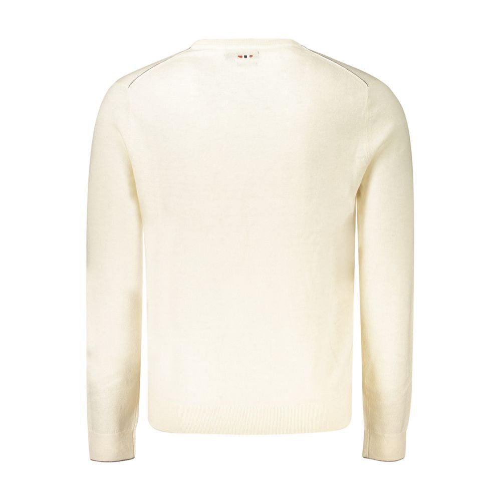 Maglione da uomo Napapijri Bianco Lana