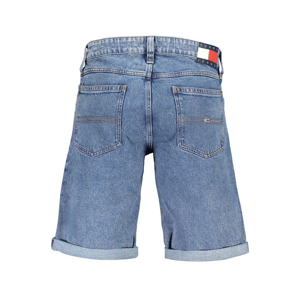 Short da uomo Tommy Hilfiger blu in cotone biologico