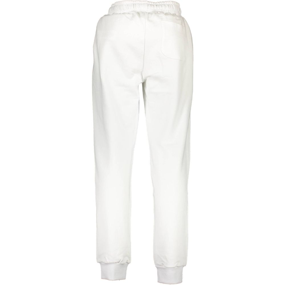 Pantaloni della tuta da uomo in cotone La Martina Bianco