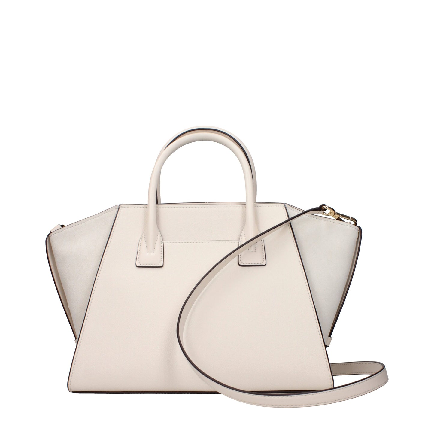 Borsa a mano Michael Kors in pelle beige