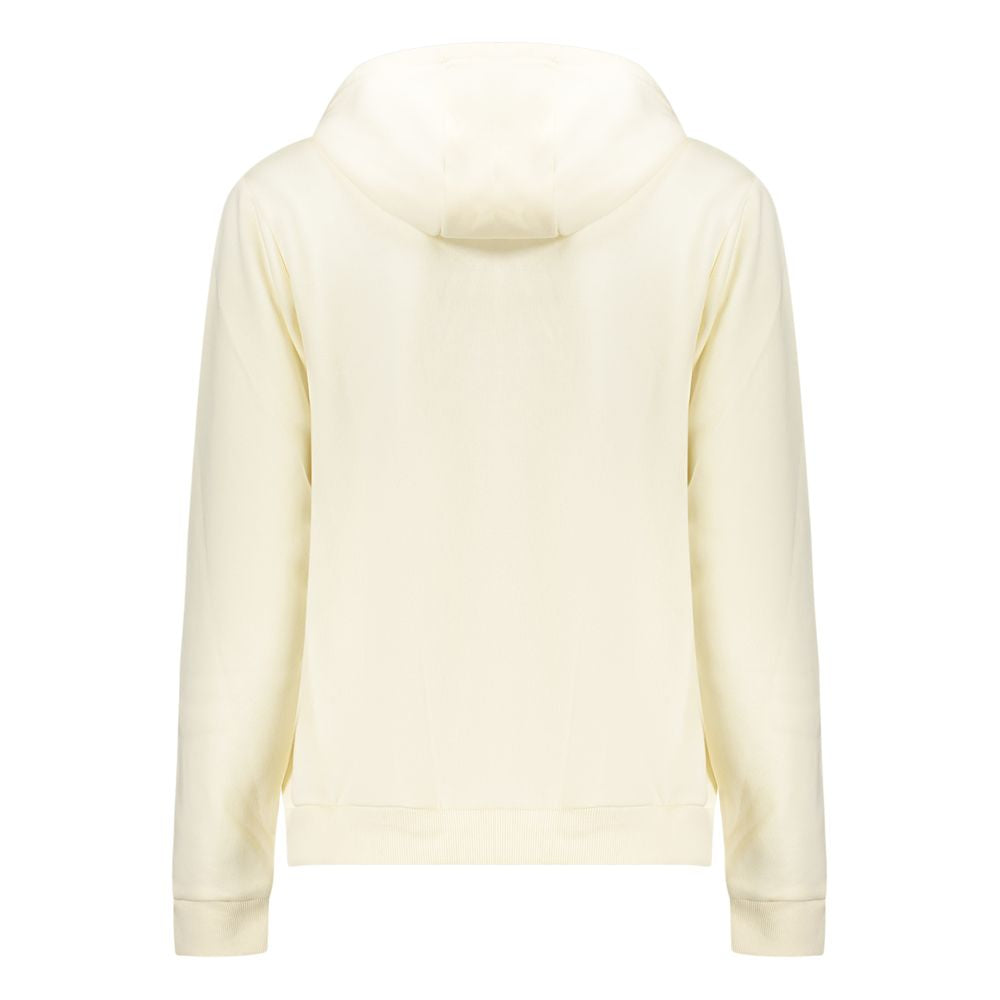 Felpa con cappuccio da donna in cotone bianco Norvegia 1963