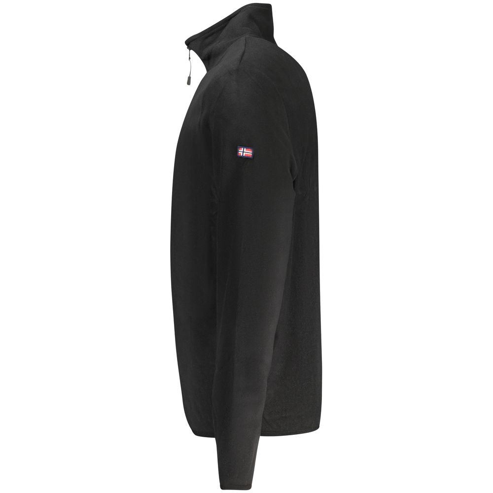 Sweat-shirt homme Norvège 1963 en polyester noir