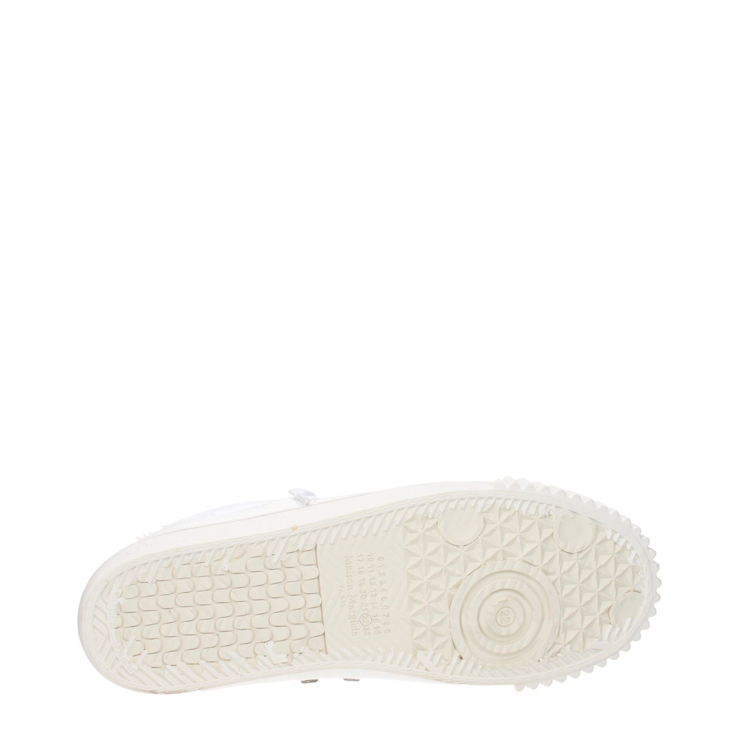 Sneakers basse in pelle bianca Maison Margiela