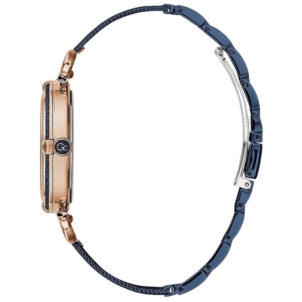 Orologio elegante in acciaio inossidabile blu GC