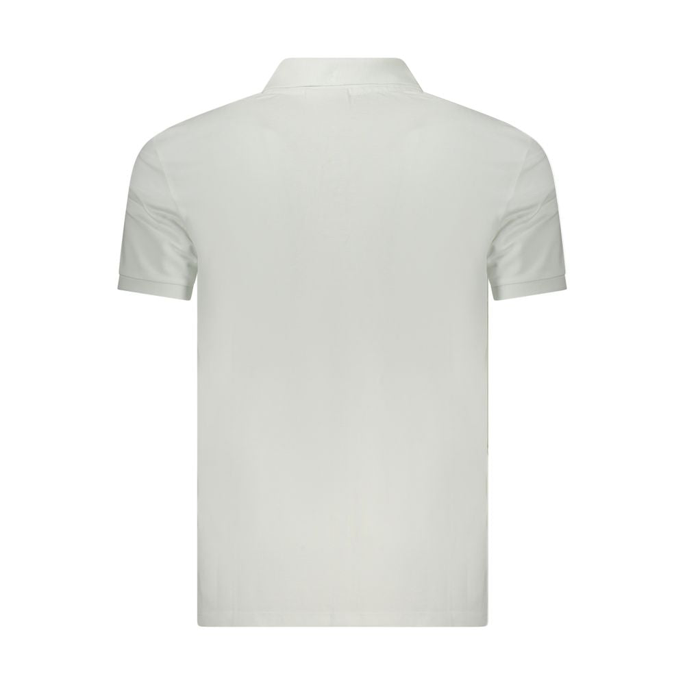 Polo Calvin Klein Bianco in cotone da uomo