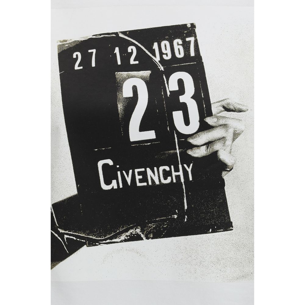 T-shirt bianca in cotone Givenchy