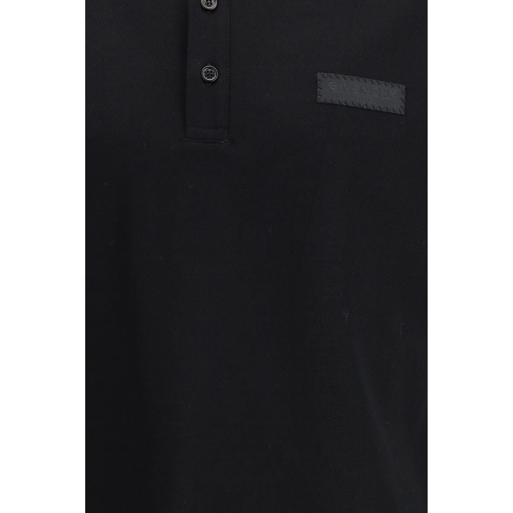 Polo Givenchy en coton noir