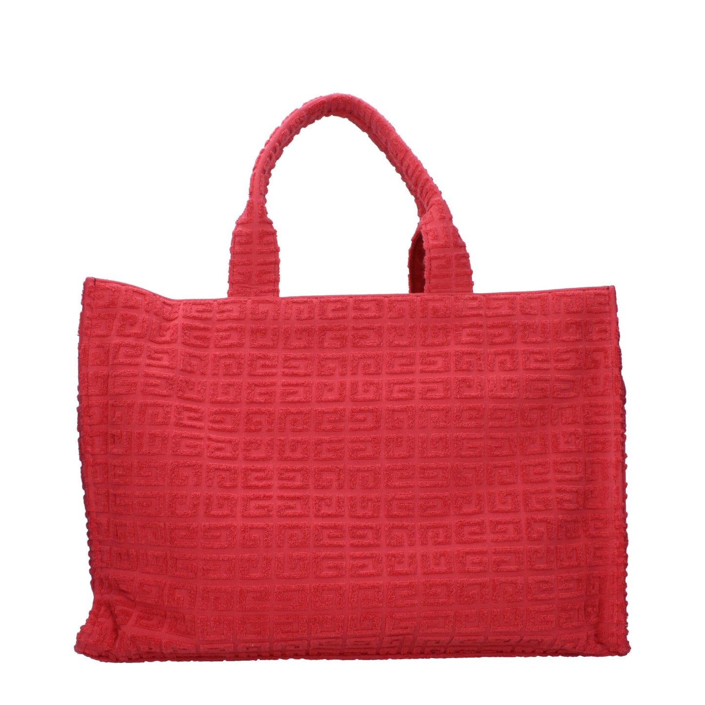 Borsa a mano in tessuto rosso Givenchy