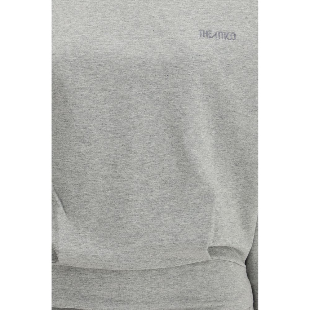 Abito casual in cotone grigio Attico