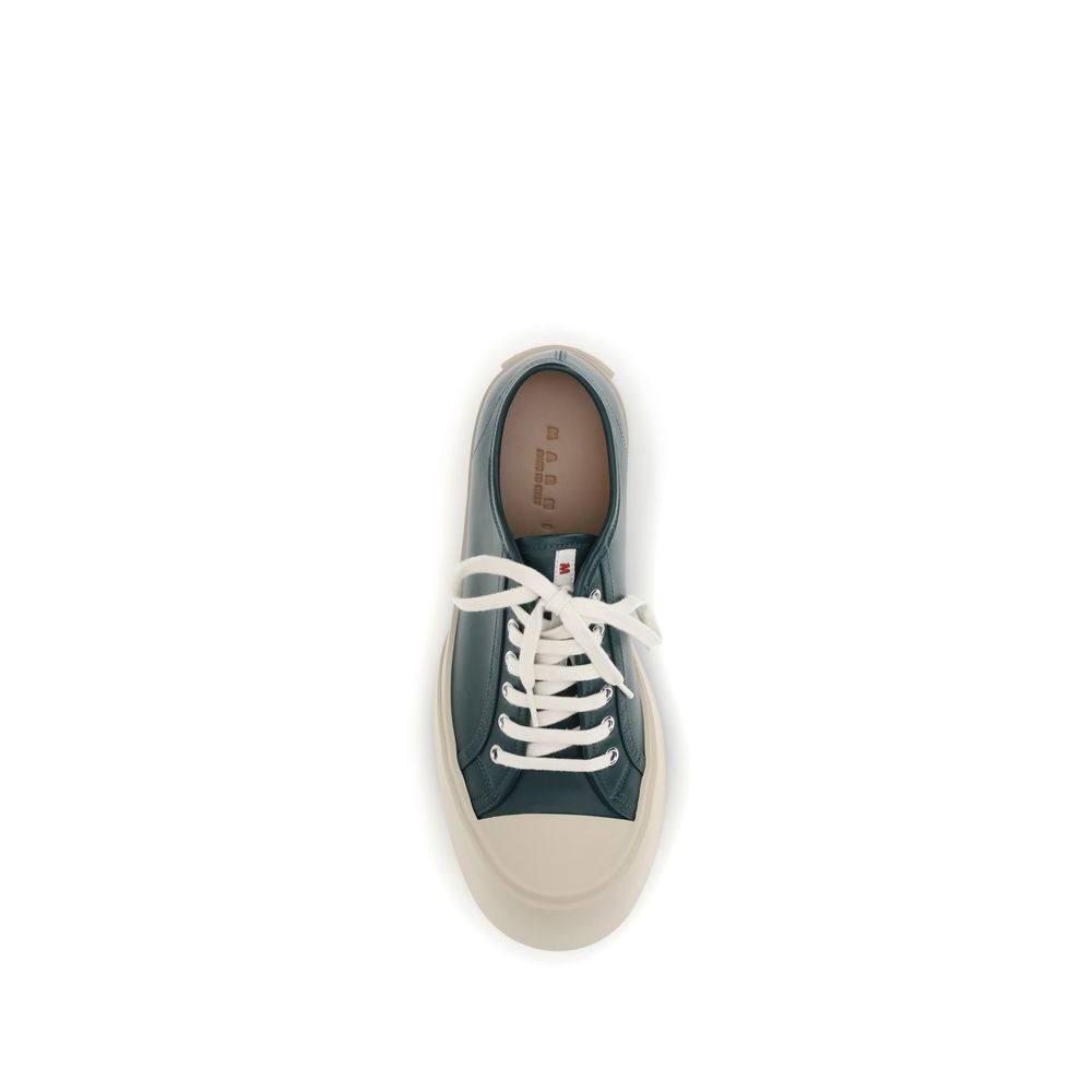 Sneakers Marni Taurus Chunky in pelle nappa nera/vitello