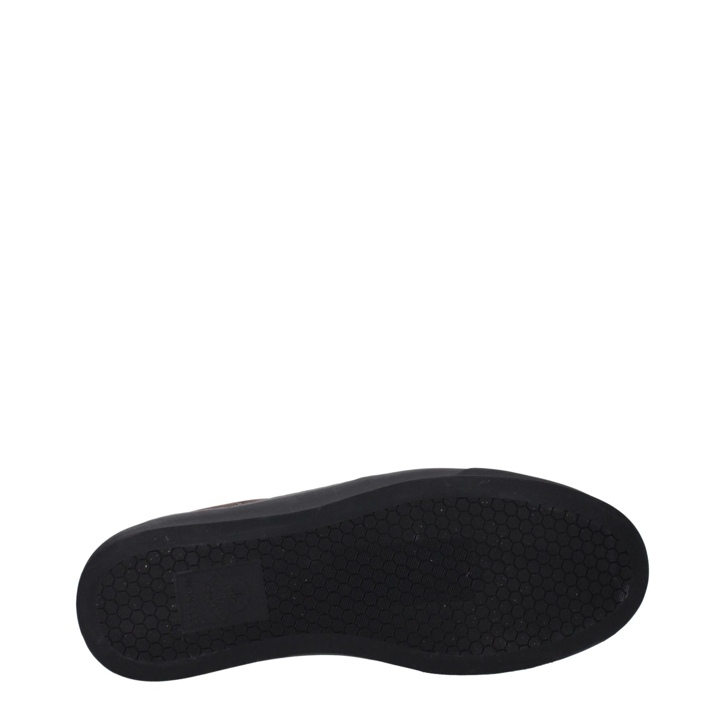 Mocassini slip-on in pelle marrone Moncler