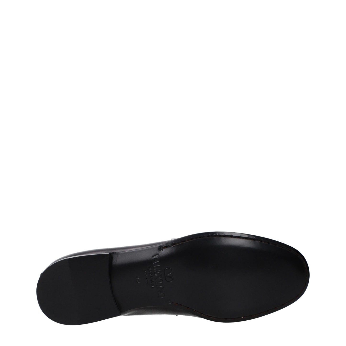 Mocassini slip-on in pelle nera Valentino Garavani
