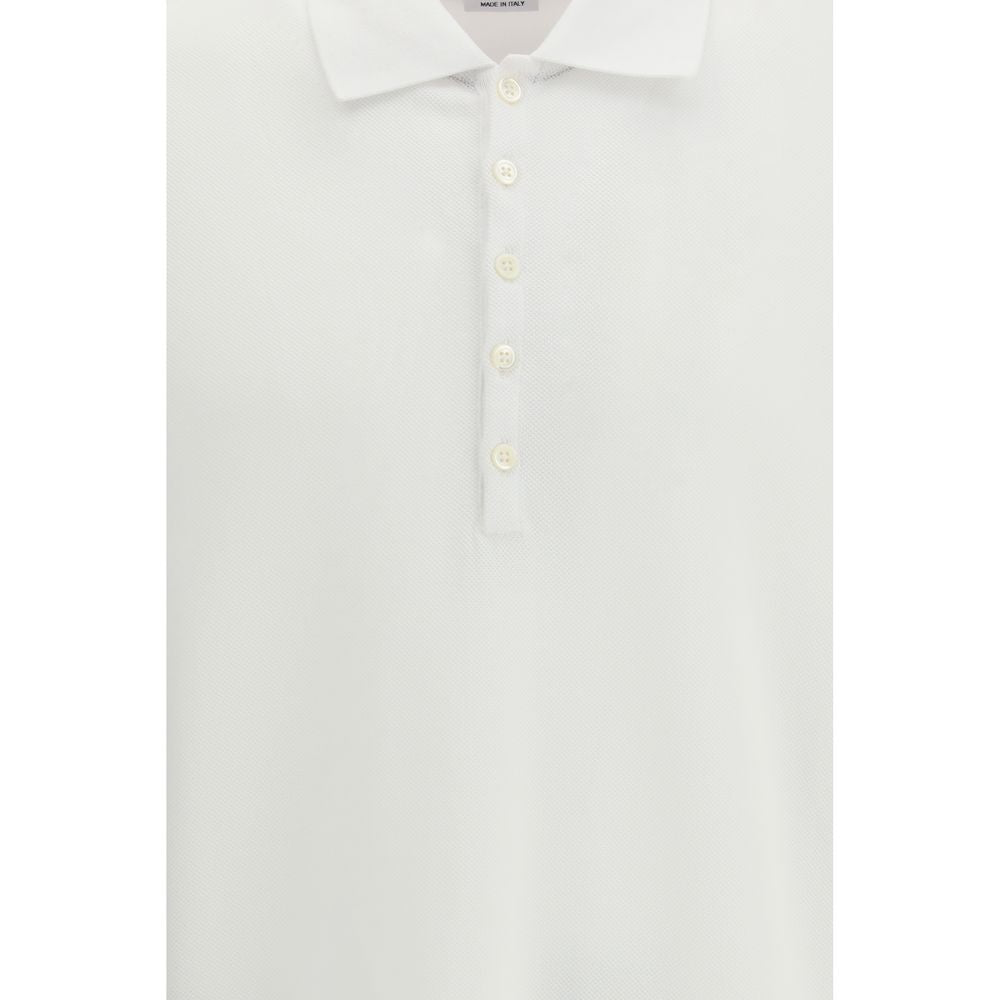 Polo Thom Browne in cotone bianco