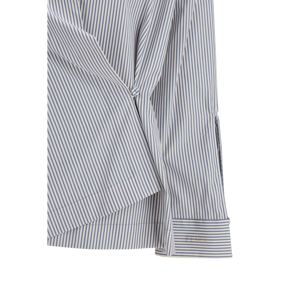 Chemise Fendi multicolore en coton à motifs