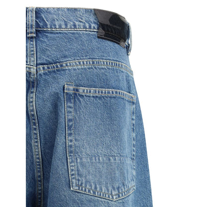 Our Legacy Blue Cotton Tapered Jeans