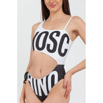 Costume da bagno intero in poliestere Moschino