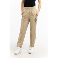 Pantaloni della tuta in cotone beige Fila (pantaloni da allenamento)