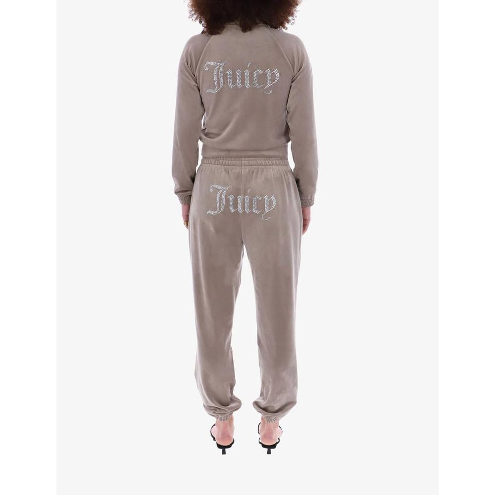 Sweat-shirt en polyester marron Juicy Couture