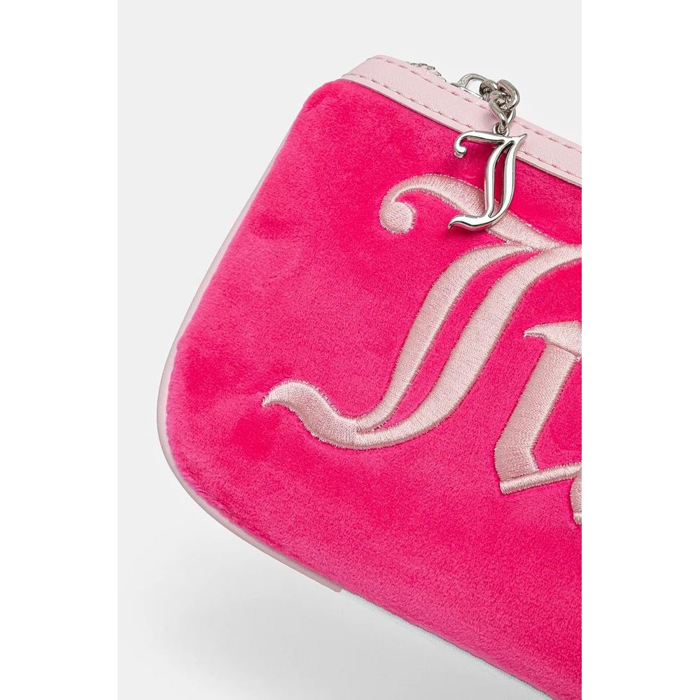 Sac à bandoulière Juicy Couture rose en polyester