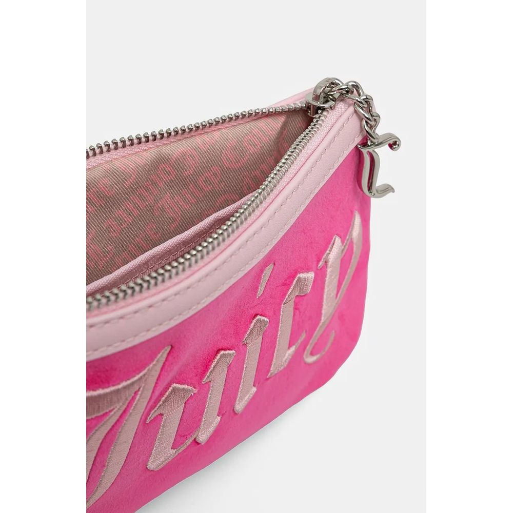 Sac à bandoulière Juicy Couture rose en polyester