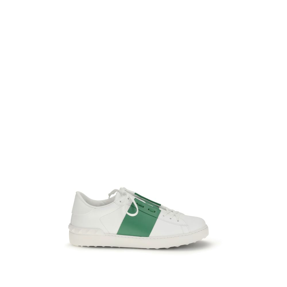 Baskets basses Valentino Garavani Bos Taurus en cuir de veau blanc