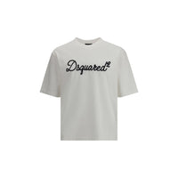 T-shirt bianca in cotone Dsquared²