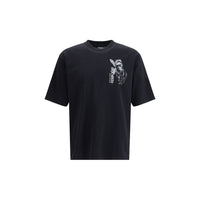 T-shirt nera in cotone Dsquared²