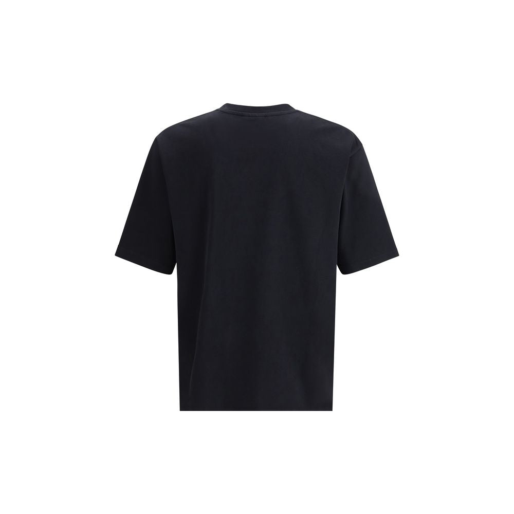 T-shirt nera in cotone Dsquared²