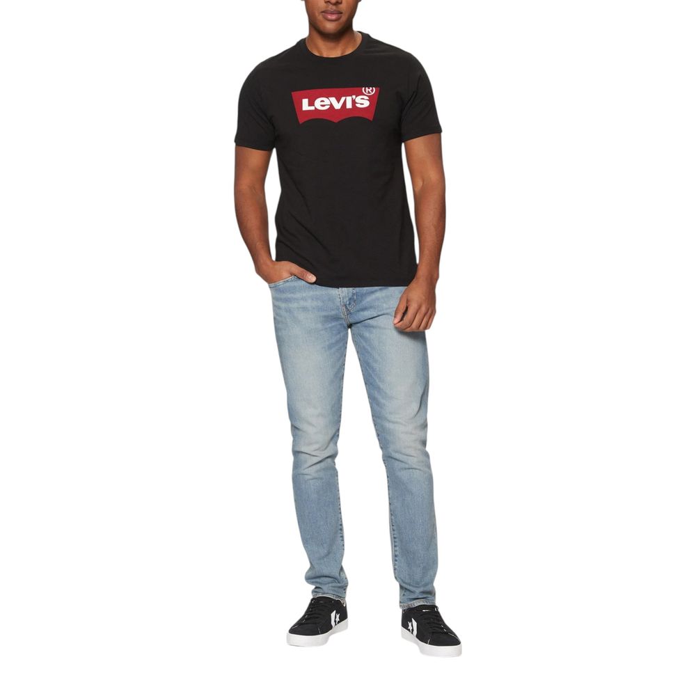 T-shirt nera in cotone Levi's