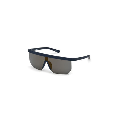 Lunettes de soleil WEB EYEWEAR en acétate bleu