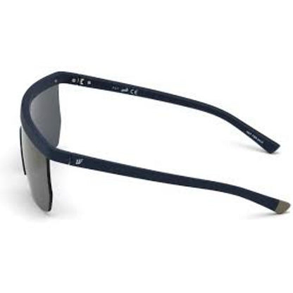Lunettes de soleil WEB EYEWEAR en acétate bleu
