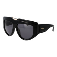 Lunettes de soleil Max Mara en acétate noir