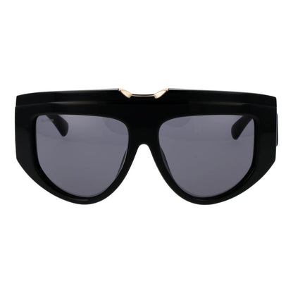 Lunettes de soleil Max Mara en acétate noir