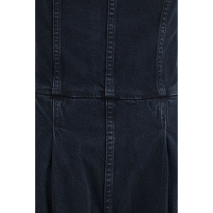 Tuta in cotone blu Agolde