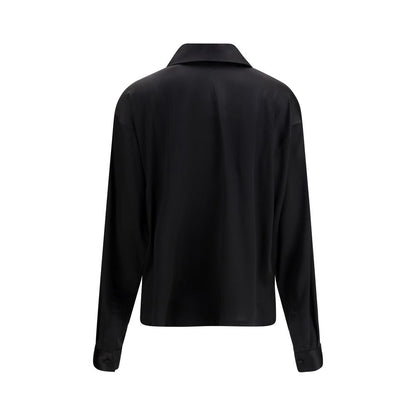 Camicia in seta nera Tom Ford