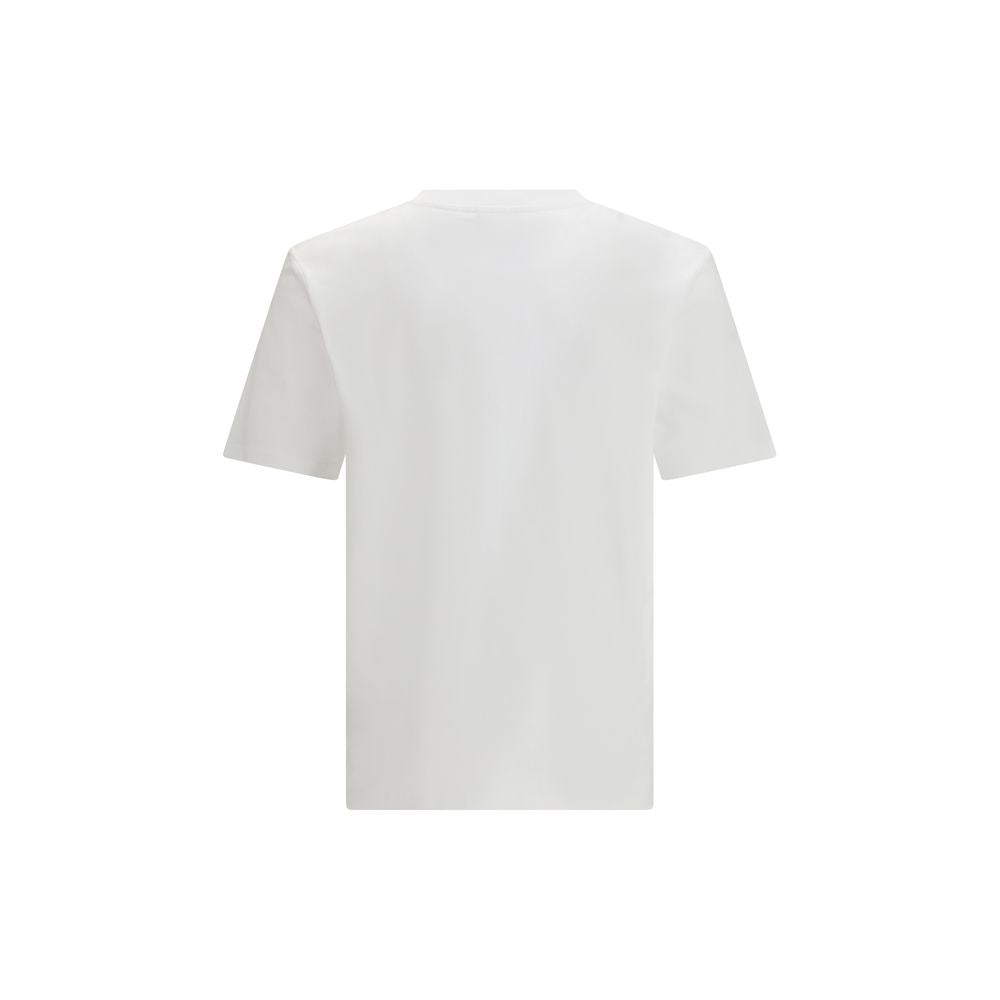 Maglietta bianca in cotone Balmain