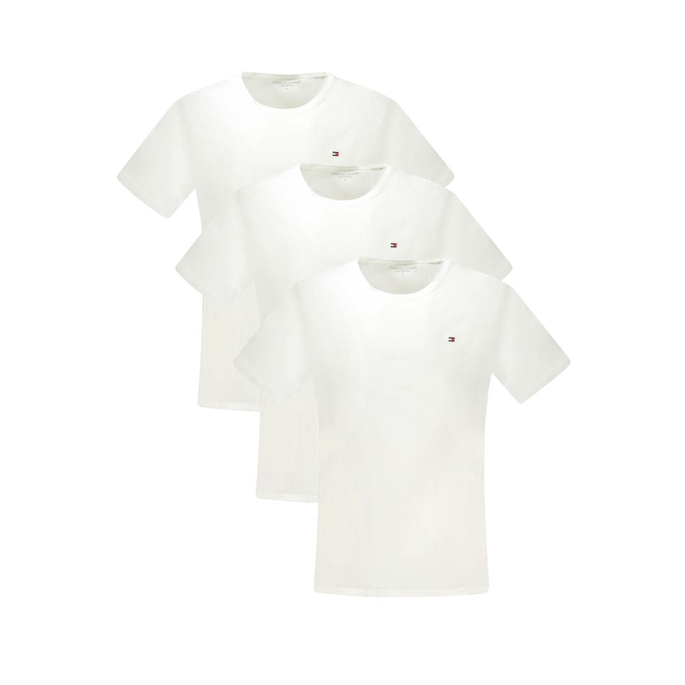 T-shirt en coton blanc Tommy Hilfiger pour homme