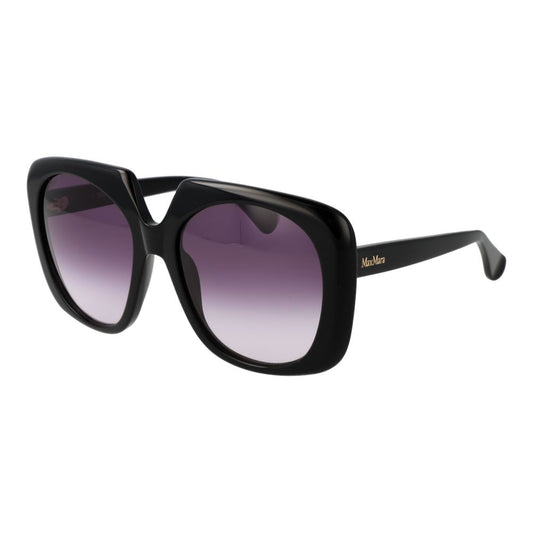 Occhiali da sole Max Mara in plastica nera