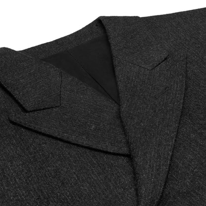 Blazer in lana grigia Celine