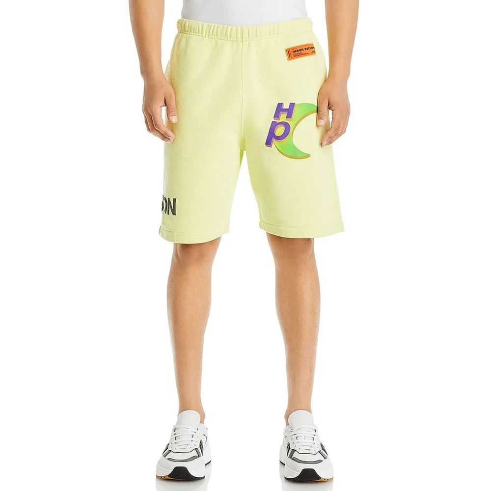 Short en coton bicolore Heron Preston